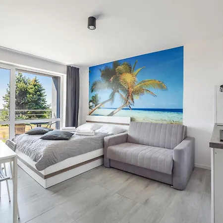 Apartament Pod Palmami Jastrzębia Góra Zewnętrze zdjęcie